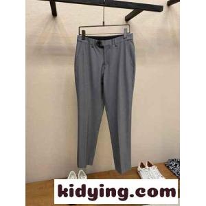 洗練された ビジネススラックス エルメネジルド・ゼニア パンツ 偽物 グレーkid26y4nyuC