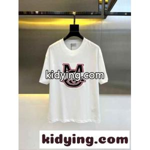モンクレール スーパーコピー Tシャツ コピー 定番 カジュアル 半袖Tシャツ クルーネック ホワイトkid265Pz81j