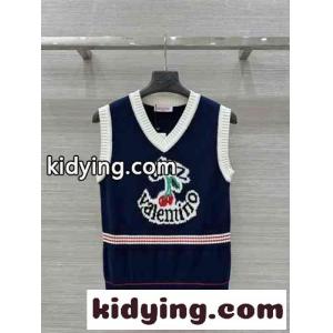 お洒落 Vネック ニットベスト ヴァレンティノ コピーブランド ニット 偽物 ユニセックスkid26CCmSPj