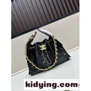 chanel スーパーコピー25 ホーボーバッグ スモール シャネル スーパーコピー バッグ コピー ブラックkid269TriOz