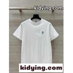 ロエベ ブランド コピー Tシャツ コピー リラックスフィット コットンTシャツ ユニセックスkid26CS51ji