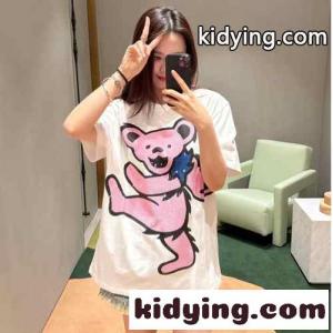 ユニセックス 可愛い おしゃれ 半袖Tシャツ ロエベ ブランド コピー Tシャツ コピー コットンkid26OfqK1D