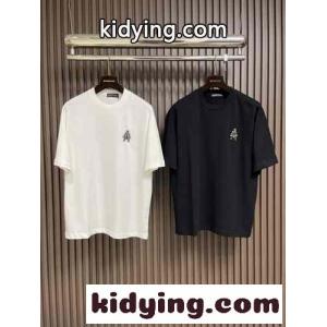 おしゃれ プリント 半袖Tシャツ クロムハーツ コピーブランド Tシャツ 偽物 コットンkid26511HPb