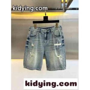 合わせやすい クロムハーツ コピー パンツ 偽物 コットン デニム ショートパンツkid26WTP1ze