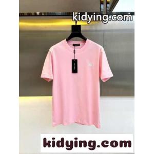 シンプル ロゴ入り クルーネック 半袖Tシャツ ドルチェ&ガッバーナ スーパーコピー Tシャツ 偽物 ピンクkid26DmOTDy