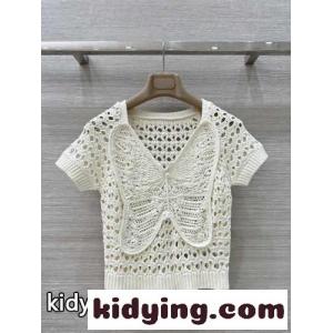 dior コピーiviera クロップド トップス クリスチャン・ディオール コピー ニット コピー レディースkid26XPjuem