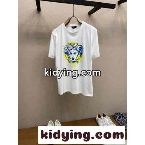ペインテッド メドゥーサ 半袖Tシャツ ヴェルサーチ スーパーコピーェ Tシャツ コピー ホワイトkid26fK5biq