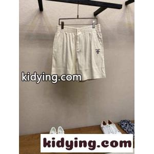 シンプル カジュアル ショートパンツ プラダ スーパーコピー パンツ コピー 合わせやすい ベージュkid260n0zum