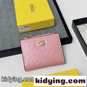 コンパクト 二つ折り財布 フェンディ スーパーコピー 財布 スーパーコピー 小銭入れ付き ピンクkid26miOTfm