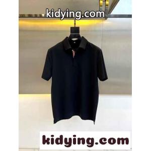 シンプル 上品 快適 半袖ポロシャツ トムブラウン ブランド コピー Tシャツ スーパーコピー ブラックkid26KfaqaC