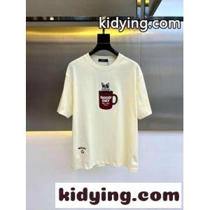 シンプル 可愛い 半袖Tシャツ グッチ コピーブランド Tシャツ 偽物 クルーネック ベージュkid26Kj4XXz