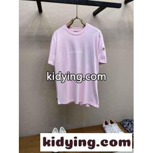 人気 moncler スーパーコピー x FRGMT コットン 半袖Tシャツ モンクレール スーパーコピー Tシャツ スーパーコピー ピンクkid26uaeSbi