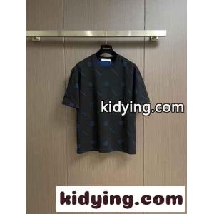 上品 カジュアル コットン 半袖Tシャツ ジバンシィ スーパーコピー Tシャツ コピー ブラックkid26O9r4Lz