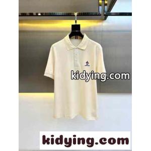 洗練された コットンピケ 半袖ポロシャツ モンクレール スーパーコピー Tシャツ スーパーコピー ベージュkid26H1TDau