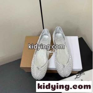 大人気 春夏 クリスチャン・ルブタン マルルージエラ バレリーナ スーパーコピー シルバーkid26CWLjWr