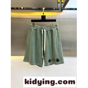 クロムハーツ スーパーコピー パンツ コピー ショートパンツ カジュアル ロゴ入り ハーフパンツ グリーンkid26TjG9Dy