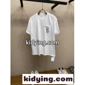 カジュアル コットン 半袖Tシャツ クロムハーツ ブランド コピー Tシャツ コピー クルーネック ホワイトkid26uqSDCe