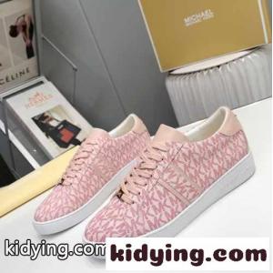 洗練された MKシグネチャー マイケルコース コピー スニーカー スーパーコピー ピンクkid26zWPfqy