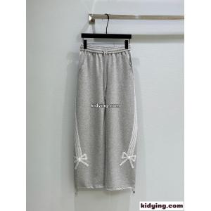 カジュアル 可愛い リボン スウェットパンツ シャネル コピー パンツ コピー グレーkid26Pfa49f