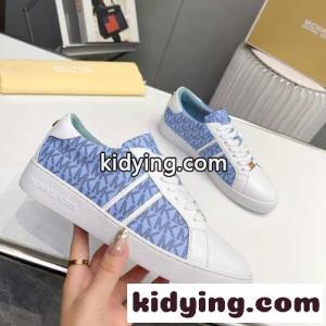 洗練された MKシグネチャー マイケルコース コピー スニーカー スーパーコピー ブルーkid26CSfaOv