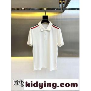 人気 シンプル コットンピケ ポロシャツ モンクレール ブランド コピー Tシャツ スーパーコピー ホワイトkid26491DWr