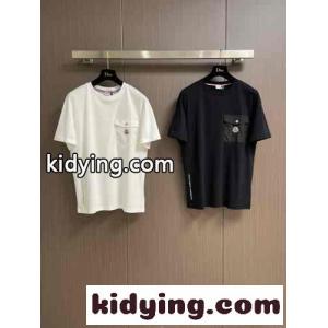 カジュアル ポケット付き 半袖Tシャツ モンクレール コピーブランド Tシャツ スーパーコピー クルーネックkid26DK1DOv