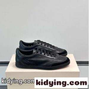 シンプル 人気 ドルチェ&ガッバーナ コピー サントロペ スニーカー スーパーコピー レザー ブラックkid26Kj09jC