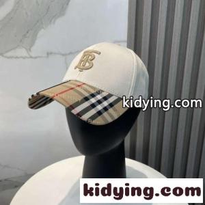 チェック柄切り替え ベースボールキャップ バーバリー ブランド コピー キャップ 偽物 ユニセックスkid268DKnCu
