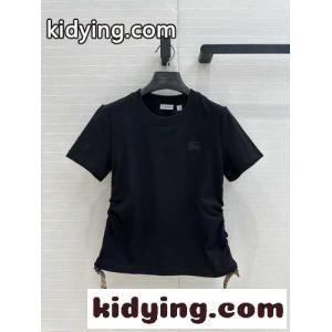バーバリー コピー フェスティバル コットンTシャツ スーパーコピー ブラックkid269Hjuay