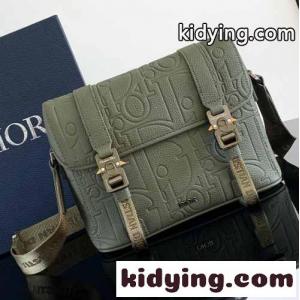 dior スーパーコピー Hit the Road フラップ付き メッセンジャーバッグ スーパーコピー グリーンkid269niGru