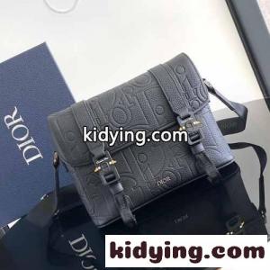 dior ブランド コピー Hit the Road フラップ付き メッセンジャーバッグ スーパーコピー ブラックkid26mO555r