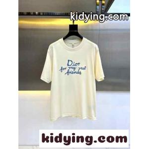 カジュアル コットン 半袖Tシャツ クリスチャン・ディオール コピー Tシャツ コピー クルーネックkid26PzyOnC