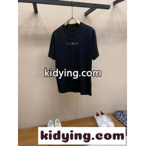 シンプル 合わせやすい クルーネック セリーヌ ブランド コピー Tシャツ コピー コットン 半袖kid269baaGv
