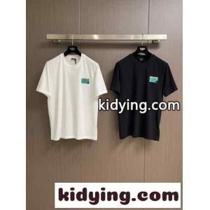 シンプル フェンディ コピー Tシャツ コピー クルーネック コットン 半袖Tシャツkid26Hbmauy
