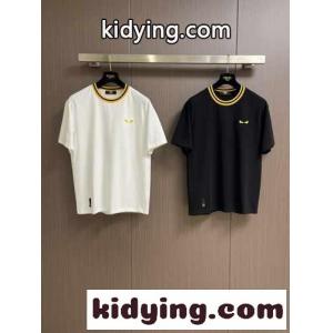 おしゃれ カジュアル クルーネック 半袖Tシャツ フェンディ スーパーコピー Tシャツ コピーkid26qWnmOD