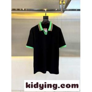 洗練された ジョニーカラー ポロシャツ グッチ コピーブランド Tシャツ コピー ブラックkid26mGnCaC
