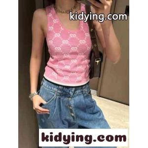 GGジャガード ベスト グッチ ブランド コピー ニット コピー レディース トップスkid26qqKjmu