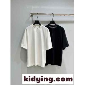 ユニセックス コットン 半袖Tシャツ イヴ・サンローラン スーパーコピー Tシャツ コピー トップスkid26ODmmiu