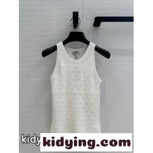 シンプル 可愛い シャネル コピーブランド ニット コピー ニットタンクトップ ホワイトkid26DO5jiu