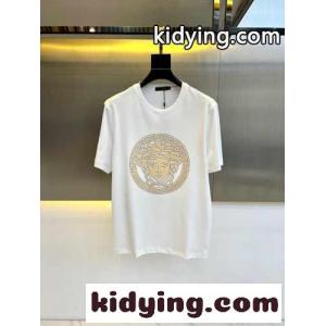 合わせやすい メドゥーサ ヴェルサーチ コピーェ Tシャツ コピー 半袖Tシャツ ホワイトkid26Pvie0D