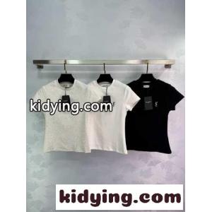フェンミン カジュアル 半袖Tシャツ イヴ・サンローラン スーパーコピー Tシャツ コピー コットンkid269zS5Pr