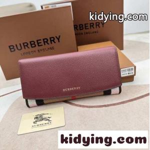 カジュアル 定番 チェック 長財布 バーバリー コピー 財布 コピー ワインkid26T5fSrC