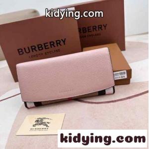 カジュアル 定番 チェック 長財布 バーバリー スーパーコピー 財布 コピー ピンクkid26DqODSz