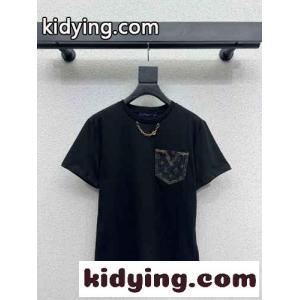 モノグラム ポケットTシャツ ルイ・ヴィトン Tシャツ コピー 半袖 トップスkid26mGbOfa