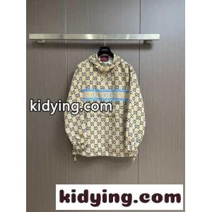 上品 カジュアル GG アノラックパーカー グッチ ブランド コピー ジャケット コピー ハーフジップkid2605rmCi