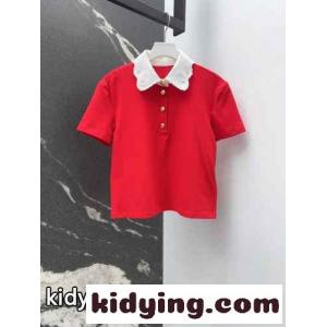 エンブロイダリー コットン スウェットシャツ ポロシャツ ヴァレンティノ コピー Tシャツ コピー レッドkid26SPLvim
