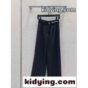 シンプル ロゴ入り ロングパンツ アレキサンダーワング パンツ コピー ブラックkid26auqqWr