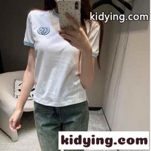カジュアル 合わせやすい クルーネック 半袖Tシャツ グッチ スーパーコピー Tシャツ コピー ホワイトkid2689T9zu