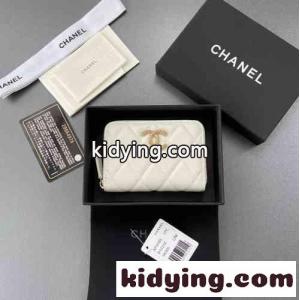 シンプル CCロゴ カードケース シャネル スーパーコピー 財布 スーパーコピー ホワイトkid26nGTvSr