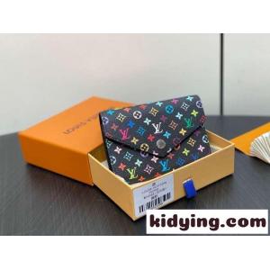 M14163 三つ折り財布 LV × TM ポルトフォイユ･ヴィクトリーヌ ルイヴィトン コピー 財布 スーパーコピー ブラックkid26vC0XrC